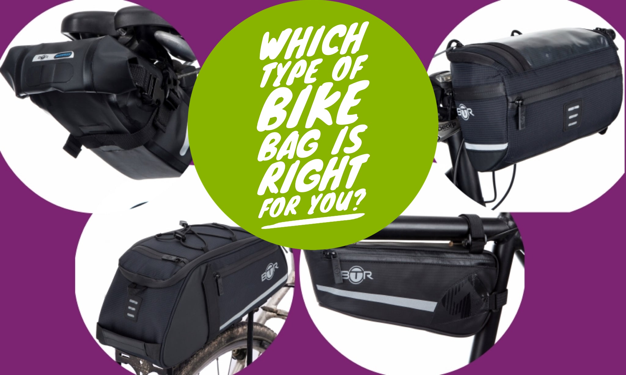 Which type of bike bag is right for you?