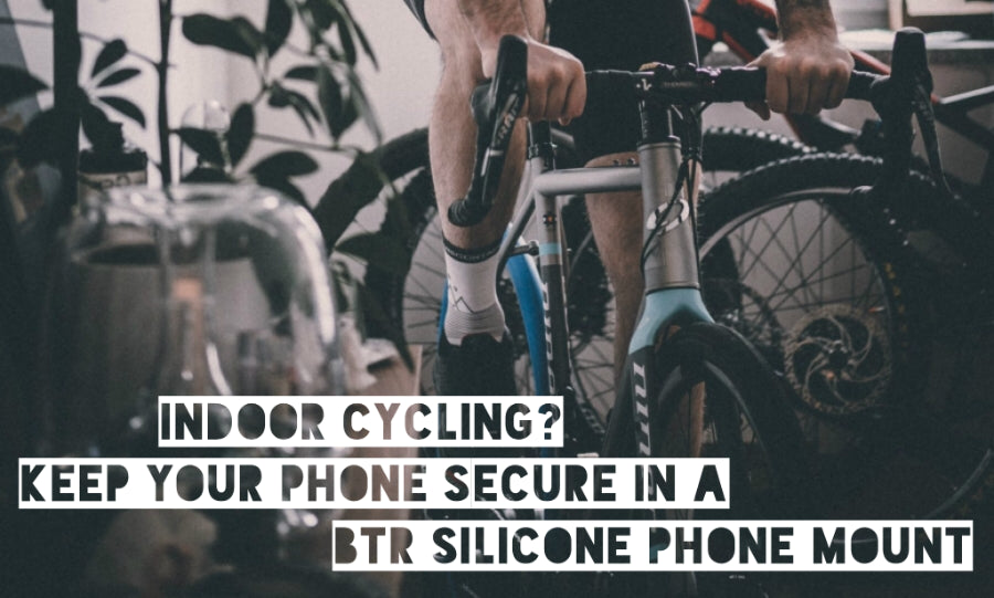 Zwift? TrainerRoad? Rouvy? Sufferfest? Bkool? Whichever you choose, keep your phone secure in the BTR silicone phone mount