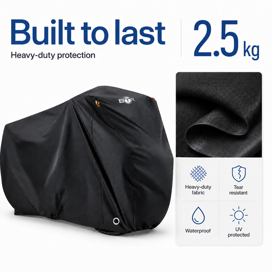 BTR Extra Large Heavy Duty Waterproof Bicycle Cover For 1 or 2 Bikes