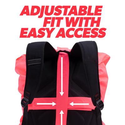 BTR High Visibility Reflective Waterproof Backpack Rucksack Rain Cover