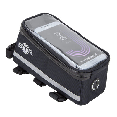BTR Deluxe Bike Bag Phone Holder, Phone Mount & Waterproof Rain Cover GEN 5