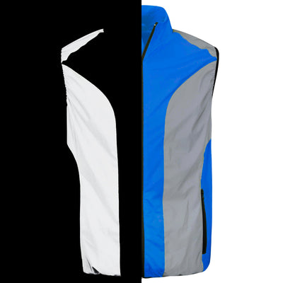 BTR Reflective High Visibility Running & Cycling Vest, Gilet.