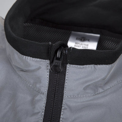 BTR Reflective Cycling & Running Gilet& Vest - No Pockets - Classic Style *SECONDS*