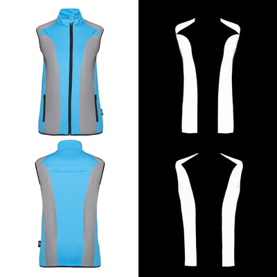 BTR Womens Reflective High Visibility Running & Cycling Vest SECONDS