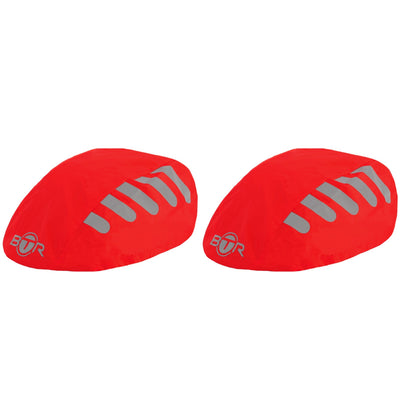 BTR Bicycle High Visibility Waterproof Bike Helmet Covers Pack Of Two
