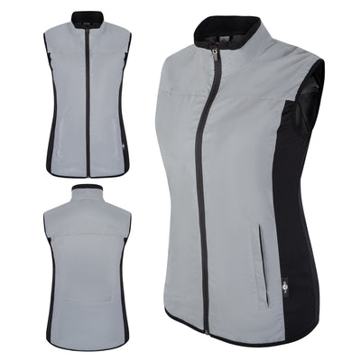 BTR Womens Reflective Cycling & Running High Vis Gilet, Vest