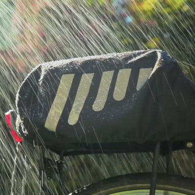 BTR Waterproof Bike Rack Bag Cover with Reflective Trim