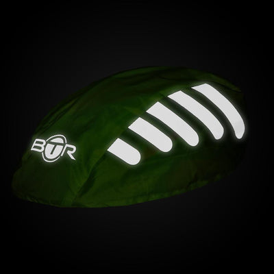 BTR High Visibility Reflective Cycling Helmet Cover & High Vis Bands