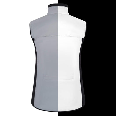 BTR Womens Reflective Cycling & Running High Vis Gilet (SECONDS)