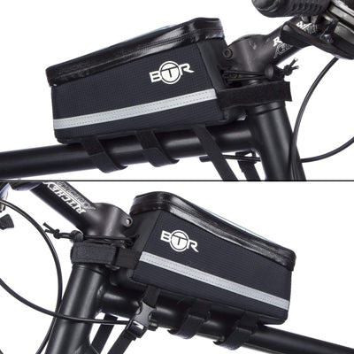 BTR Deluxe Bike Bag Phone Holder, Phone Mount & Waterproof Rain Cover GEN 5