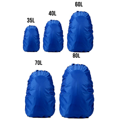 BTR Waterproof Backpack and Rucksack Covers. 35L - 70L - Five Colours