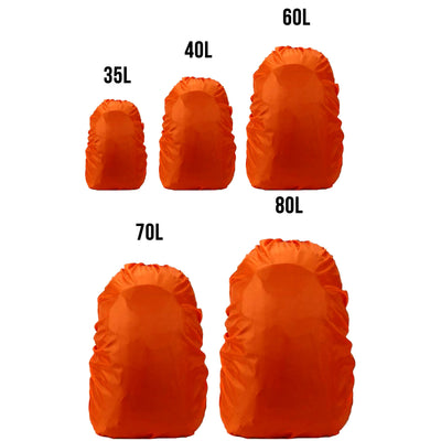 BTR Waterproof Backpack and Rucksack Covers. 35L - 70L - Five Colours