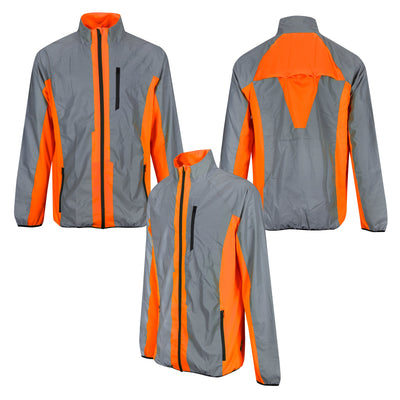BTR Reflective High Vis Cycling Jacket Men & Women *SECONDS*