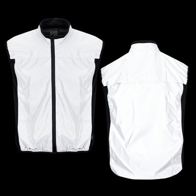 BTR Reflective Cycling & Running Gilet& Vest - No Pockets - Classic Style *SECONDS*