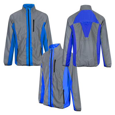 BTR Reflective High Vis Cycling Jacket Men & Women *SECONDS*