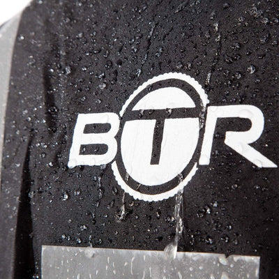 BTR Waterproof High Vis Reflective Backpack Rain Cover with 2 x LED Bicycle Lights