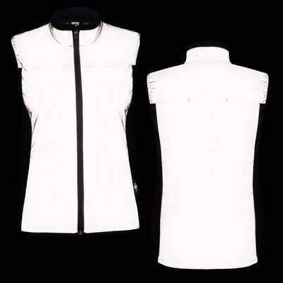 BTR Womens Reflective Cycling & Running High Vis Gilet, Vest (Classic) no pockets. Seconds