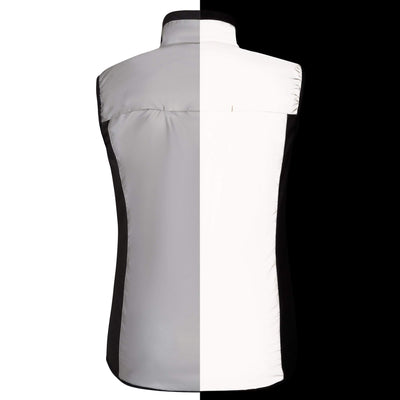 BTR Womens Reflective Cycling & Running High Vis Gilet, Vest (Classic) no pockets. Seconds