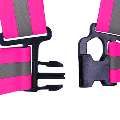 BTR Cycling & Running High Vis Reflective Fluorescent Vests, Sashes