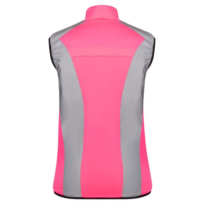 BTR Womens Reflective High Visibility Running & Cycling Vest SECONDS