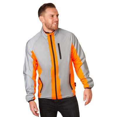 BTR Reflective High Vis Cycling Jacket Men & Women *SECONDS*