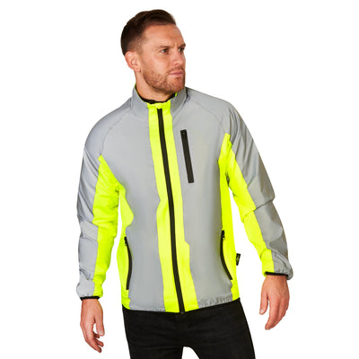 BTR Reflective High Vis Cycling Jacket Men & Women *SECONDS*