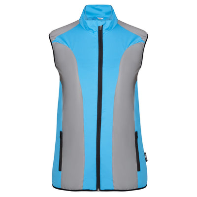 BTR Womens Reflective High Visibility Running & Cycling Vest, Gilet.