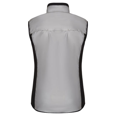 BTR Womens Reflective Cycling & Running High Vis Gilet, Vest (Classic)