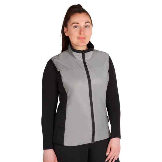 BTR Womens Reflective Cycling & Running High Vis Gilet, Vest (Classic)