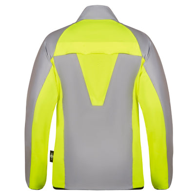 BTR Womens High Visibility Reflective Cycling & Running Jacket.