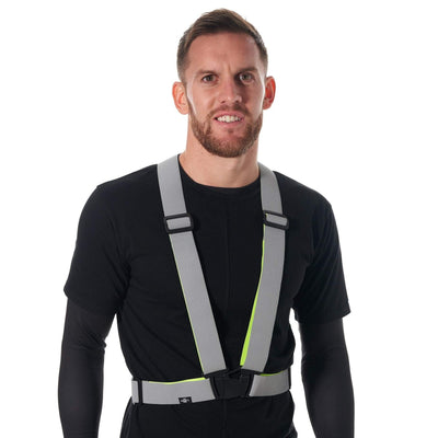High Visibility Reflective Vest, Sash, for Running & Cycling