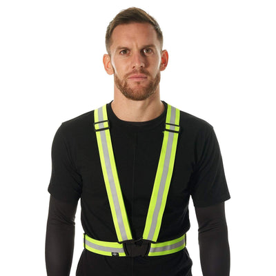 High Visibility Reflective Vest, Sash, for Running & Cycling