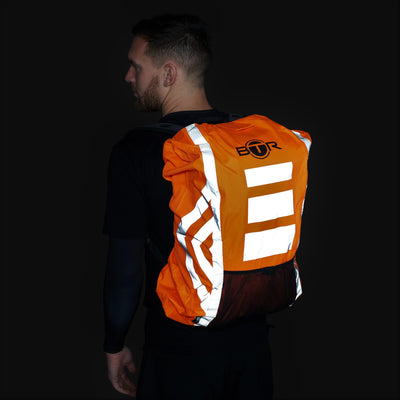 BTR High Visibility Reflective Waterproof Backpack Rucksack Rain Cover