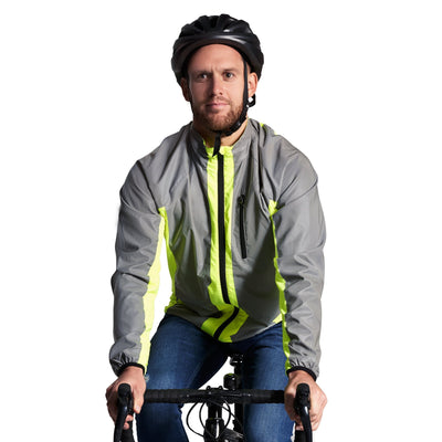 BTR Reflective High Vis Cycling Jacket Men & Women *SECONDS*