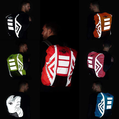 BTR High Visibility Reflective Waterproof Backpack Rucksack Rain Cover