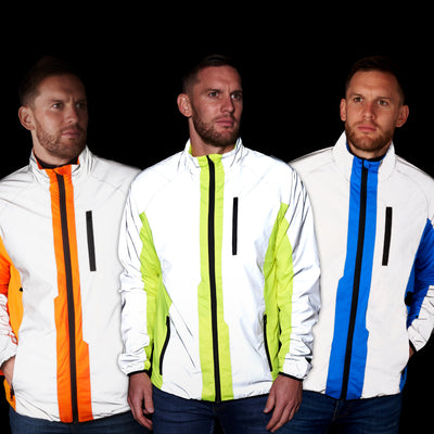 BTR Reflective High Vis Cycling Jacket Men & Women *SECONDS*