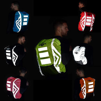 BTR High Visibility Reflective Waterproof Backpack Rucksack Rain Cover