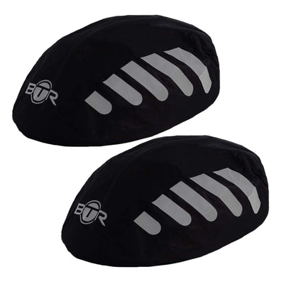 BTR Bicycle High Visibility Waterproof Bike Helmet Covers Pack Of Two