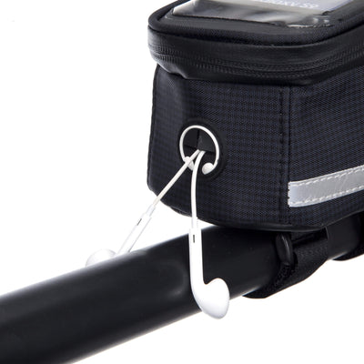 BTR Bike Crossbar Frame Bike Bag with Mobile Phone Holder - Gen 6