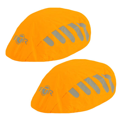 BTR Bicycle High Visibility Waterproof Bike Helmet Covers Pack Of Two