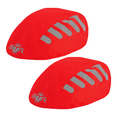 BTR Bicycle High Visibility Waterproof Bike Helmet Covers Pack Of Two