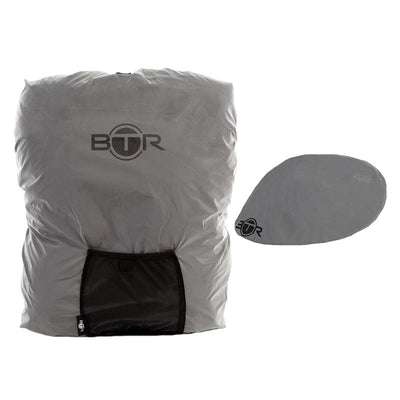 BTR Waterproof High Visibility Reflective Backpack & Bike Helmet Cover