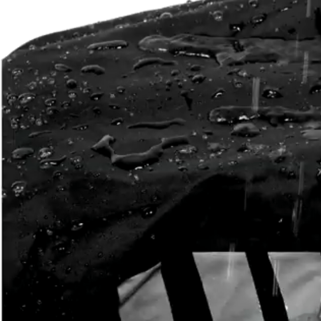 BTR Waterproof Bike Rack Bag Cover with Reflective Trim