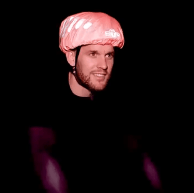 BTR Bicycle High Visibility Waterproof Bike Helmet Cover. High Viz