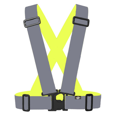 BTR Cycling & Running High Vis Reflective Fluorescent Vests, Sashes
