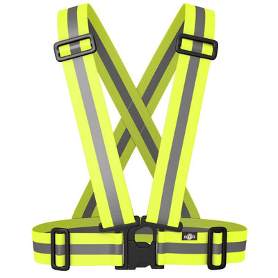 BTR Cycling & Running High Vis Reflective Fluorescent Vests, Sashes
