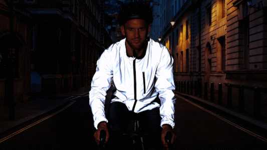 As the night gets darker, you get brighter!  Make sure you are seen!