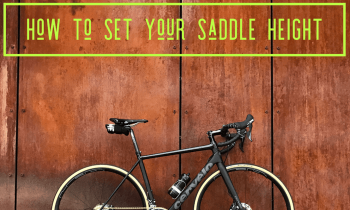 How to set your saddle height