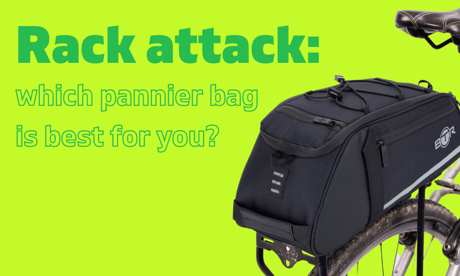 Rack attack which pannier bag is best for you? BTR Sports