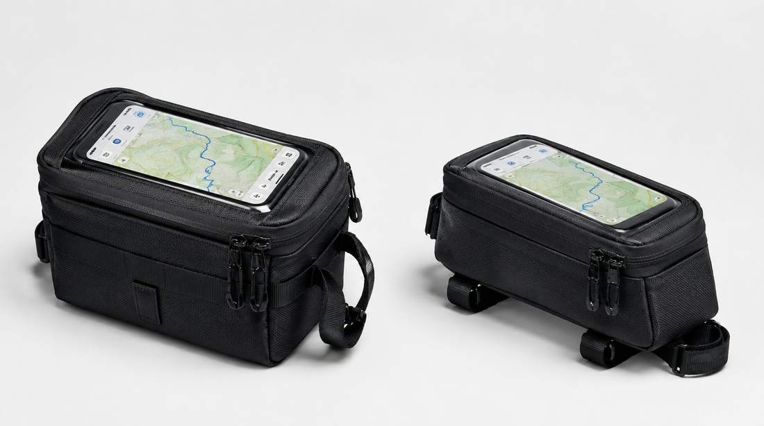 Handlebar Bag with Phone Holder vs Top Tube Bag: Which to Choose?
